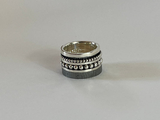 Sterling Silver Multi Band Ring