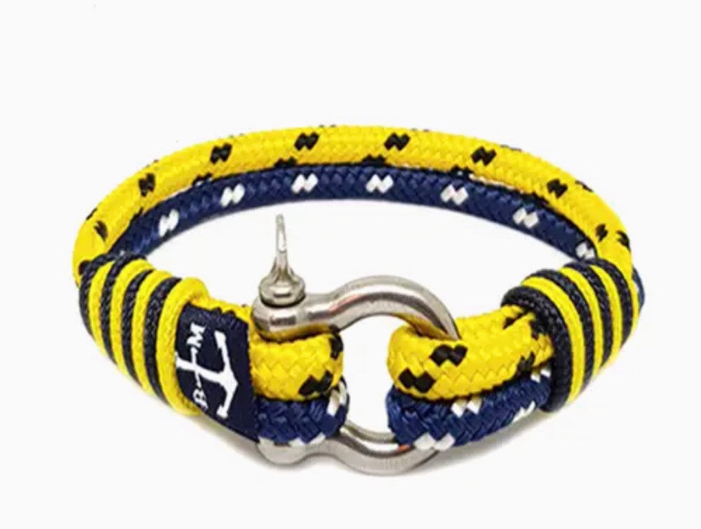 SAILORS YELLOW NAUTICAL BRACELET