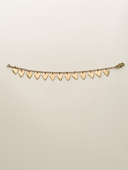 24k GOLD VERMEIL BRACELET - TEAR