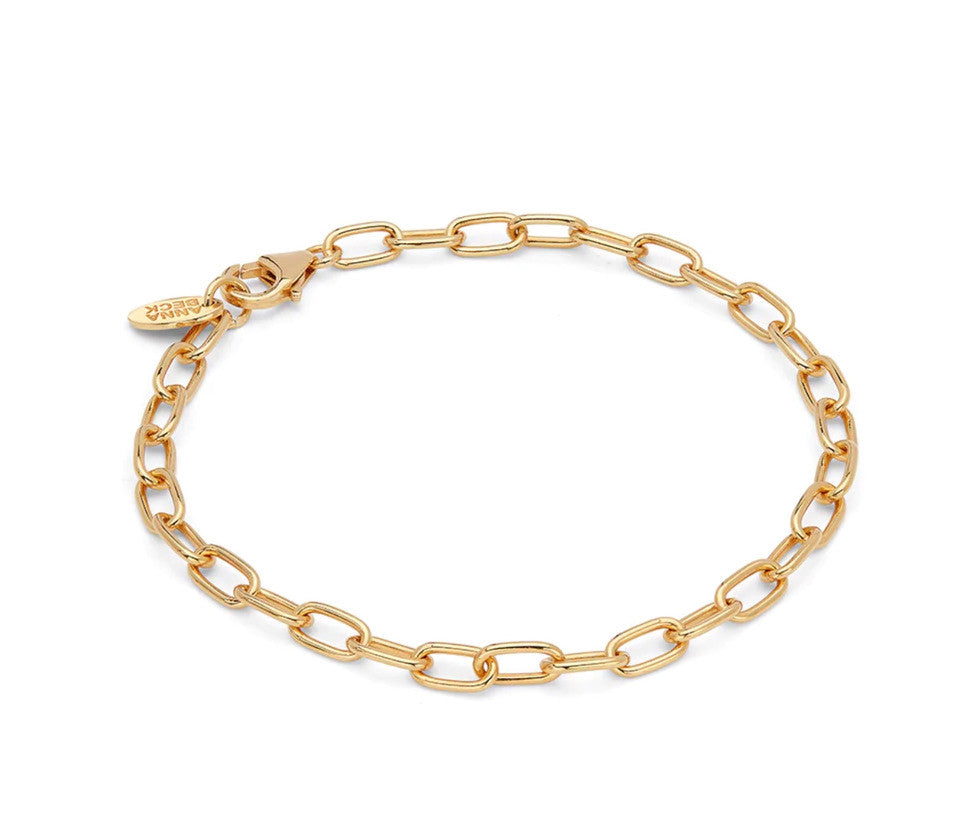 ELONGATED CHAIN BRACELET