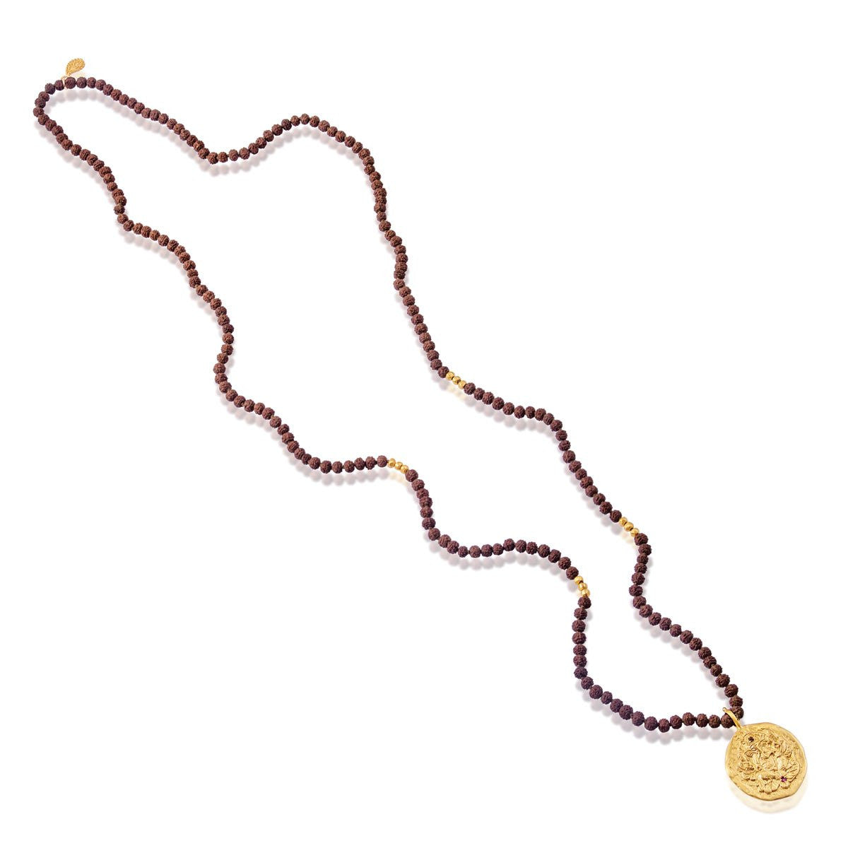 GANAPATI NECKLACE WITH RUDRAKSHA