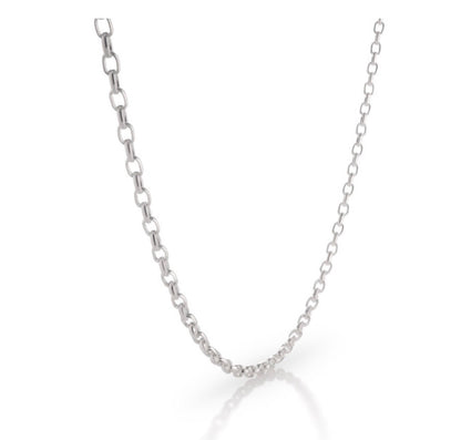 18" Sterling Silver Petit Rolo Chain