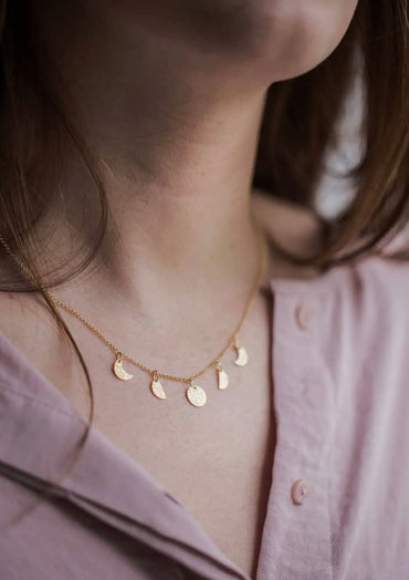 MOON PHASE NECKLACE