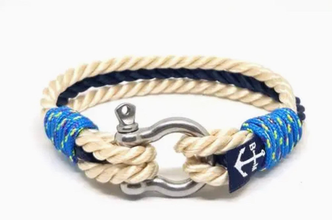 BLUE AND CLASSIC NAUTICAL BRACELET