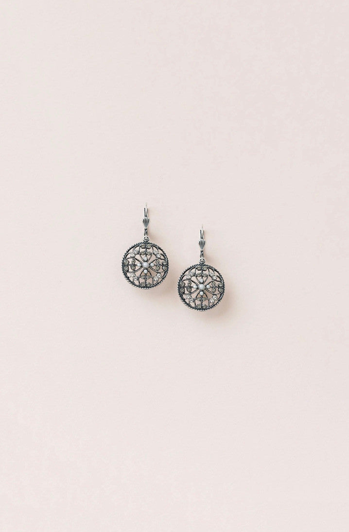 Chantilly Silver Earrings