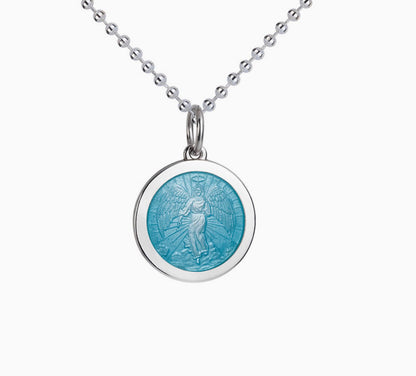 MEDIUM ANGEL PENDANT - French BLUE