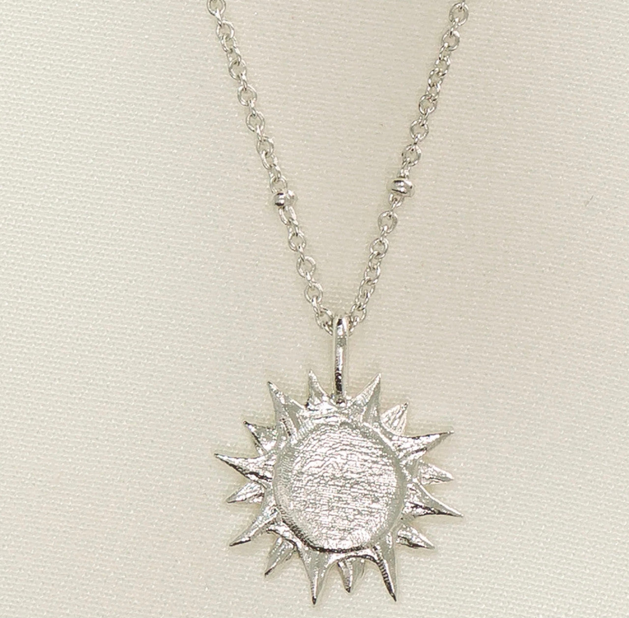 SOLEA SILVER NECKLACE