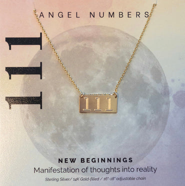 ANGEL NUMBER NECKLACES