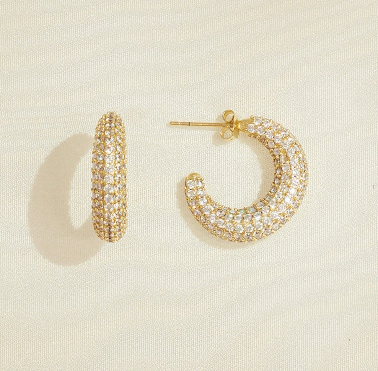 AURA PAVE EARRINGS