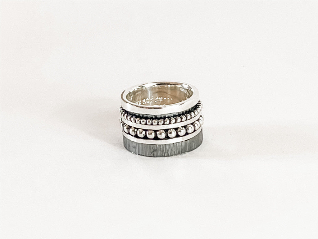 Sterling Silver Multi Band Ring