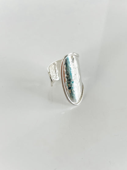 LARGE STERLING SILVER RING