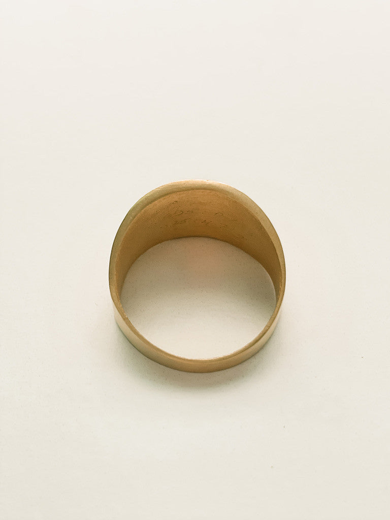 24K GOLD VERMEIL RING