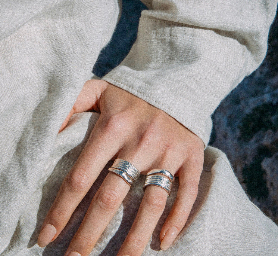 MILA SILVER RING