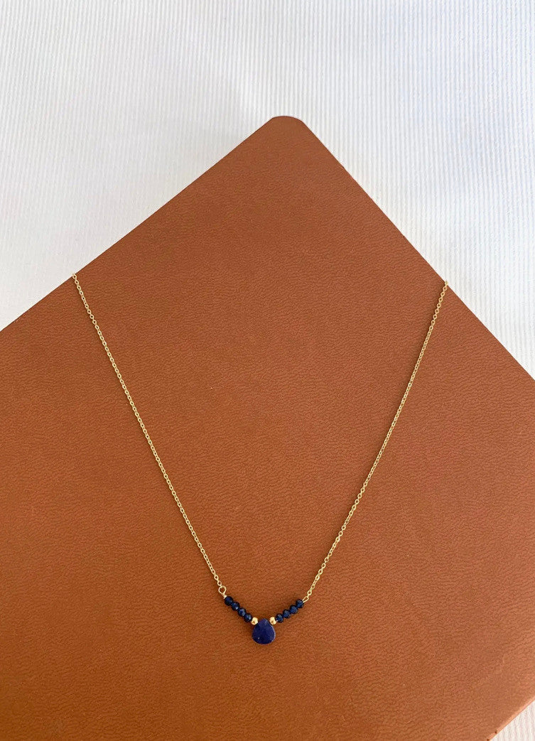 LAPIS LAZULI STONE NECKLACE