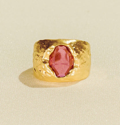 CARMEN ROSEWOOD RING