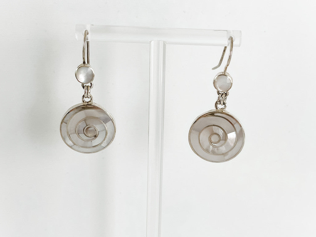 MOTHER OF PEARL EARRINGS