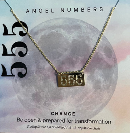 ANGEL NUMBER NECKLACES