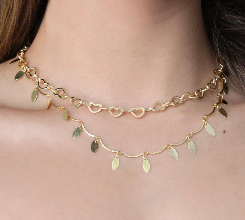 OLIVE CHAIN NECKLACE