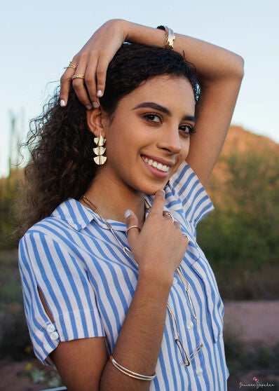 CASCADE DANGLE EARRINGS